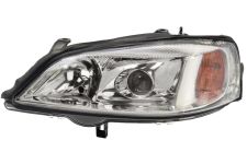 PHARE AVANT OPEL ASTRA G 1998-2004 XENON / BASE CHROMÉE / GAUCHE