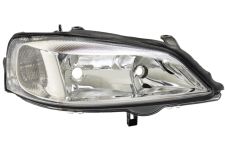 PHARE AVANT OPEL ASTRA G 1998-2004 BASE CHROMÉE / DROIT