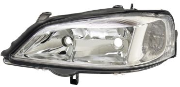 PHARE AVANT OPEL ASTRA G 1998-2004 BASE CHROMÉE / GAUCHE