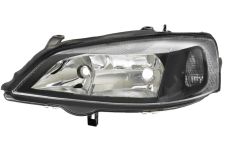 PHARE AVANT OPEL ASTRA G 1998-2004 BASE NOIRE / GAUCHE