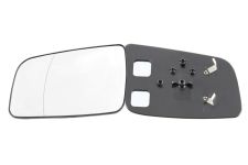 VERRE DE RÉTROVISEUR OPEL ASTRA G 1998-2004 AVEC SUPPORT / ASPHÉRIQUE / GAUCHE