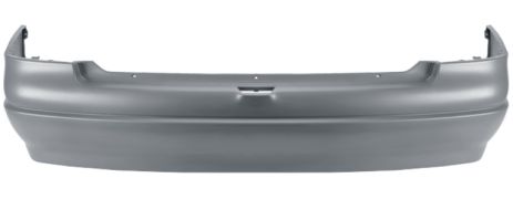 PARE-CHOCS OPEL ASTRA G 1998-2004 ARRIÈRE / 4 PORTES / AVEC APPRET 