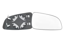VERRE DE RÉTROVISEUR OPEL ASTRA H 2004-2007 AVEC SUPPORT / CONVEXE / DROIT