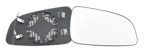 VERRE DE RÉTROVISEUR OPEL ASTRA H 2004-2007 AVEC SUPPORT / CHAUFFANT / CONVEXE / DROIT