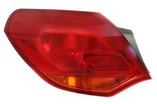 FEU ARRIÈRE OPEL ASTRA J 2009-2013 5 PORTES / EXTÉRIEUR / BASE ROUGE / GAUCHE