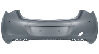 PARE-CHOCS OPEL ASTRA J 2009-2013 ARRIÈRE / 5 PORTES / AVEC CAPTEUR / AVEC APPRET