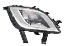 FEU CLIGNOTANT AVANT OPEL ASTRA J 2009-2013 AVEC ANTIBROUILLARD / BASE CHROMÉE / DROIT
