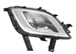 FEU CLIGNOTANT AVANT OPEL ASTRA J 2009-2013 AVEC ANTIBROUILLARD / BASE CHROMÉE / DROIT