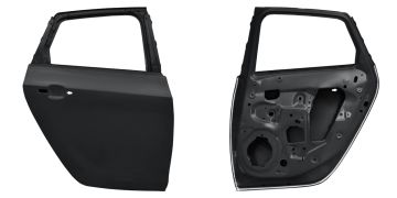 PORTE OPEL ASTRA J 2013-2015 ARRIÈRE DROITE