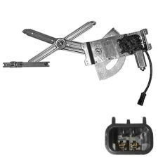LÈVE-VITRE OPEL COMBO 1993-2000 ÉLÉCTRIQUE / AVEC MOTEUR / 2 BROCHES / AVANT GAUCHE