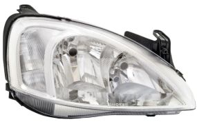 PHARE AVANT OPEL COMBO 2000-2012 FEU CLIGNOTANT RAYÉ / TYPE VALEO / H7+H7 / DROIT