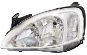 PHARE OPEL CORSA C 2000-2003 FEU CLIGNOTANT RAYÉ / TYPE MAGNETI MARELLI / GAUCHE
