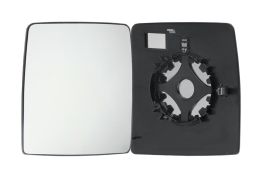 VERRE DE RÉTROVISEUR OPEL COMBO 2000-2012 AVEC SUPPORT / CONVEXE / GAUCHE