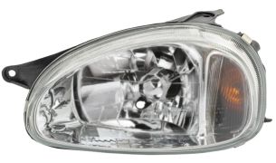 PHARE AVANT OPEL CORSA B 1997-2000 LISSE / MANUEL / GAUCHE