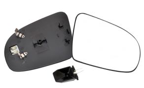 VERRE DE RÉTROVISEUR OPEL CORSA B 1993-2000 AVEC SUPPORT / CHAUFFANT / CONVEXE / DROIT