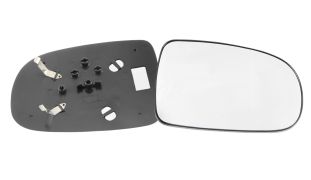 VERRE DE RÉTROVISEUR OPEL CORSA C 2000-2003 AVEC SUPPORT / CONVEXE / DROIT