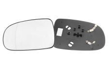 VERRE DE RÉTROVISEUR OPEL CORSA C 2000-2003 AVEC SUPPORT / ASPHÉRIQUE / GAUCHE
