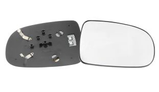 VERRE DE RÉTROVISEUR OPEL CORSA C 2000-2003 AVEC SUPPORT / CHAUFFANT / CONVEXE / DROIT