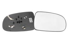 VERRE DE RÉTROVISEUR OPEL CORSA C 2000-2003 AVEC SUPPORT / CHAUFFANT / CONVEXE / DROIT