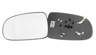 VERRE DE RÉTROVISEUR OPEL CORSA C 2000-2003 AVEC SUPPORT / CHAUFFANT / ASPHÉRIQUE / GAUCHE