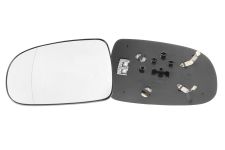VERRE DE RÉTROVISEUR OPEL CORSA C 2000-2003 AVEC SUPPORT / CHAUFFANT / ASPHÉRIQUE / GAUCHE