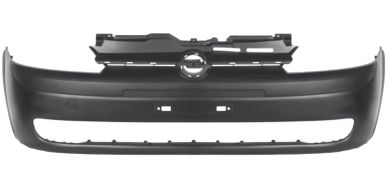 PARE-CHOCS OPEL CORSA C 2002-2003 AVANT / AVEC TROUS GRILLE CHROMÉE 