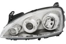 PHARE AVANT OPEL COMBO 2000-2012 TYPE ZKW / H7+H1 / GAUCHE