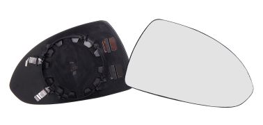 VERRE DE RÉTROVISEUR OPEL CORSA D 2006-2011 AVEC SUPPORT / CONVEXE / DROIT