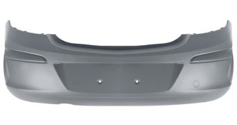 PARE-CHOCS OPEL CORSA D 2006-2011 ARRIÈRE / 3 PORTES / AVEC APPRET