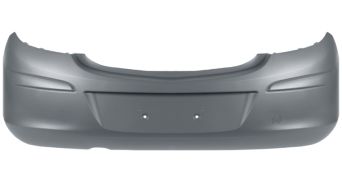 PARE-CHOCS OPEL CORSA D 2006-2011 ARRIÈRE / 5 PORTES / AVEC APPRET