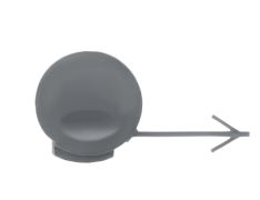 COUVRE CROCHET OPEL CORSA D 2006-2011 PARE-CHOCS AVANT 