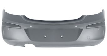 PARE-CHOCS OPEL CORSA D 2006-2011 ARRIÈRE / MODÈLE SPORT /SXI /GSI / 3 PORTES / AVEC CAPTEUR / AVEC APPRET