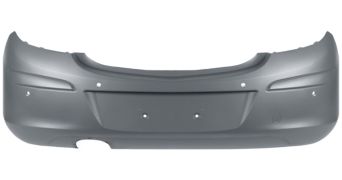 PARE-CHOCS OPEL CORSA D 2006-2011 ARRIÈRE / MODÈLE SPORT /SXI /GSI / 5 PORTES / AVEC CAPTEUR / AVEC APPRET