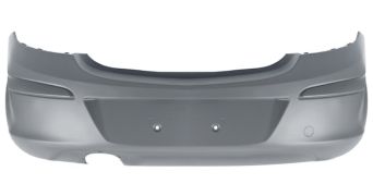 PARE-CHOCS OPEL CORSA D 2006-2011 ARRIÈRE / MODÈLE SPORT /SXI /GSI / 3 PORTES / AVEC APPRET