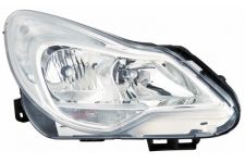 PHARE AVANT OPEL CORSA D 2011-2015 BASE CHROMÉE / DROIT