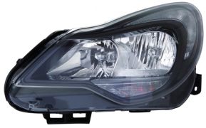 PHARE OPEL CORSA D 2011-2015 BASE NOIRE / GAUCHE