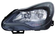 PHARE AVANT OPEL CORSA D 2011-2015 BASE NOIRE / GAUCHE