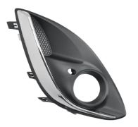 GRILLE OPEL CORSA D 2011-2015 PARE-CHOCS AVANT / AVEC ANTIBROUILLARD / DROITE