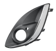 GRILLE OPEL CORSA D 2011-2015 PARE-CHOCS AVANT / AVEC ANTIBROUILLARD / GAUCHE