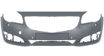 PARE-CHOCS OPEL INSIGNIA 2014-2017 AVANT / AVEC LAVEPHARES / AVEC CAPTEUR / AVEC APPRET