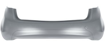 PARE-CHOCS OPEL MERIVA 2010-2013 ARRIÈRE / AVEC APPRET