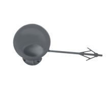 COUVRE CROCHET OPEL MERIVA 2010-2013 PARE-CHOCS ARRIÈRE / AVEC APPRET