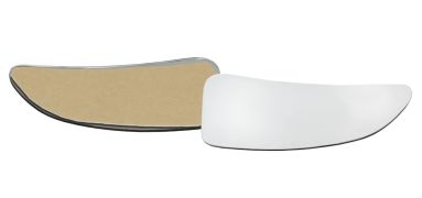 VERRE DE RÉTROVISEUR NISSAN INTERSTAR 2003-2009 ADHÉSIF / INFÉRIEUR / CONVEXE / DROIT