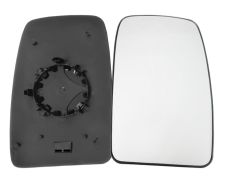 VERRE DE RÉTROVISEUR OPEL MOVANO 2010-2021 AVEC SUPPORT / SUPÉRIEUR / CONVEXE / DROIT