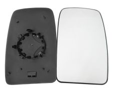 VERRE DE RÉTROVISEUR NISSAN INTERSTAR 2021-2024 AVEC SUPPORT / SUPÉRIEUR / CONVEXE / DROIT