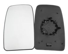 VERRE DE RÉTROVISEUR NISSAN INTERSTAR 2021-2024 AVEC SUPPORT / SUPÉRIEUR / CONVEXE / GAUCHE