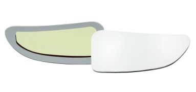 VERRE DE RÉTROVISEUR NISSAN INTERSTAR 2021-2024 ADHÉSIF / INFÉRIEUR / CONVEXE / DROIT