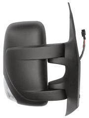 RÉTROVISEUR NISSAN INTERSTAR 2021-2024 ÉLÉCTRIQUE / CHAUFFANT / FEU CLIGNOTANT BLANC (WY5W) / 2 VERRES / AVEC SONDE / DROIT