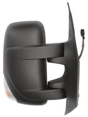 RÉTROVISEUR NISSAN INTERSTAR 2021-2024 ÉLÉCTRIQUE / CHAUFFANT / FEU CLIGNOTANT ORANGE (W16W) / 2 VERRES / AVEC SONDE / DROIT