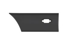 MOULURE LATÉRALE RENAULT MASTER 2010-2019 ARRIÈRE / CHÂSSIS MOYEN (L2) / AVEC TROU FEU CLIGNOTANT / DROITE
